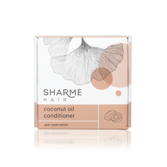 Натуральный твердый кондиционер Sharme Hair Coconut Oil (кокосовое масло)